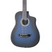 ACD-41A-79-BL Акустическая гитара, с вырезом, синий санберст, АККОРД