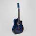 ACD-41A-79-BL Акустическая гитара, с вырезом, синий санберст, АККОРД