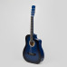 ACD-41A-79-BL Акустическая гитара, с вырезом, синий санберст, АККОРД