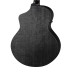 R2-M-EQ Электро-акустическая гитара, с вырезом, черная, Luxars