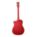 GA-H10-38-RD Акустическая гитара, с вырезом, красная, Smiger