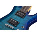 Schecter C-6 PLUS Гитара электрическая (Oriental Blue Burst)