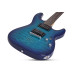 Schecter C-6 PLUS Гитара электрическая (Oriental Blue Burst)