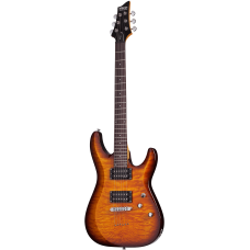 Schecter C-6 PLUS Гитара электрическая (Vintage Sunburst)