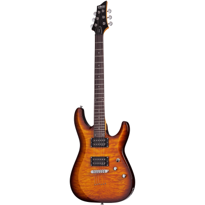 Schecter C-6 PLUS Гитара электрическая (Vintage Sunburst)