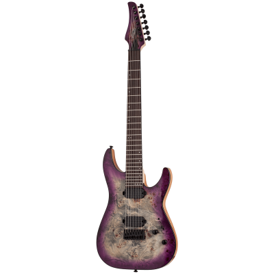 Schecter C-7 PRO Гитара электрическая (Aurora Burst)