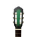 K-Green Гитара классическая, зеленая, Кунгурская Акустика