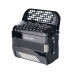 GH5060-BLACK Кнопочный аккордеон 62/60, черный, Gelander