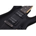 Schecter SGR C-1 MSBK Гитара электрическая матовая чёрная