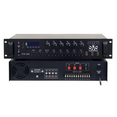 SVS Audiotechnik STA-250 Микшер-усилитель 6-зонный
