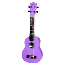 Kaimana UK-21 PPM Укулеле сопрано, цвет фиолетовый матовый