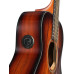D-36S-ALL-KOA Электро-акустическая гитара, коричневая, Caraya