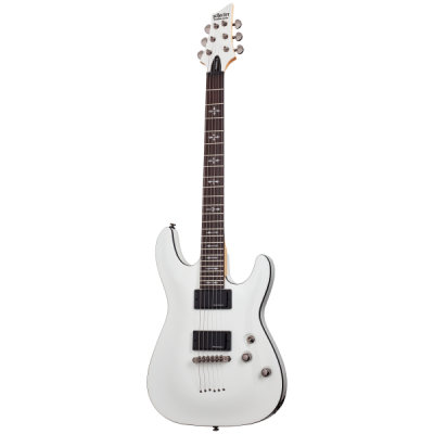 Schecter Demon-6 Гитара электрическая белая