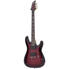 Schecter Demon-6 Гитара электрическая малиновая