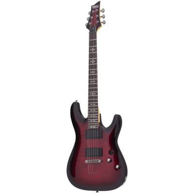 Schecter Demon-6 Гитара электрическая малиновая