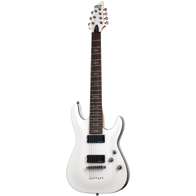 Schecter Demon-7 Гитара электрическая белая
