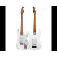 BULLFIGHTER D-160SE With bag, White Электрогитара, в комплекте чехол и аксессуары