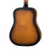 D-Sunburst-43 Гитара акустическая, санберст, Кунгурская Акустика