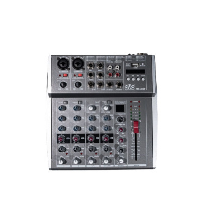 SVS Audiotechnik mixers AM-6 DSP Микшерный пульт аналоговый, 6-канальный
