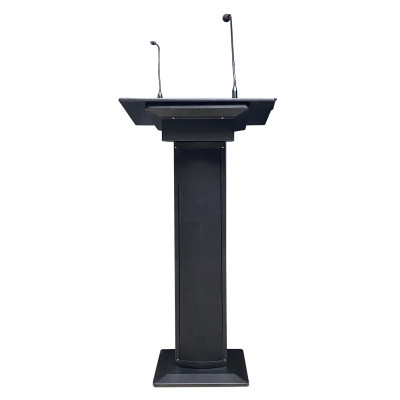 SVS Audiotechnik LR-150 Black Мобильная трибуна со встроенным усилителем и динамиком мощностью 100Вт