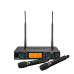 JTS RU-8012DB/RU-850LTH (650~686) Радиосистема: UHF-ресивер двухканальный + 2 UHF-передатчика ручных