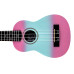 Kaimana UK-21 LBPK Укулеле сопрано, цвет сине-розовый