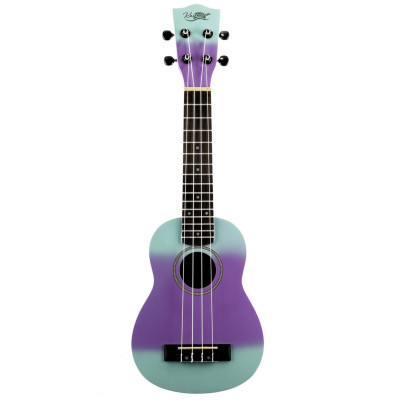 Kaimana UK-21 LRB Укулеле сопрано, цвет фиолетово-голубой