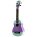 Kaimana UK-21 LRB Укулеле сопрано, цвет фиолетово-голубой