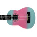 Kaimana UK-21 PKL Укулеле сопрано, цвет розово-синий