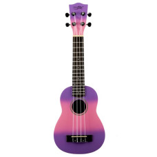 Kaimana UK-21 PKP Укулеле сопрано, цвет розово-фиолетовый