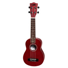 Kaimana UK-21 RDM Укулеле сопрано, цвет красный матовый