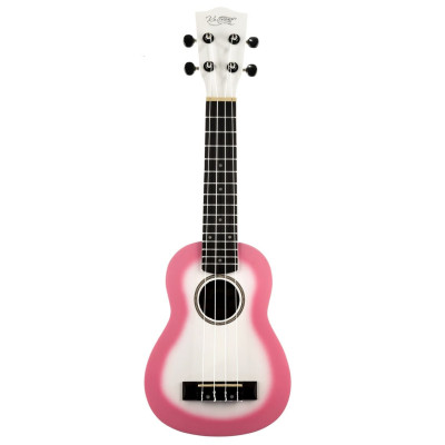 Kaimana UK-21 WHS Укулеле сопрано, цвет бело-розовый