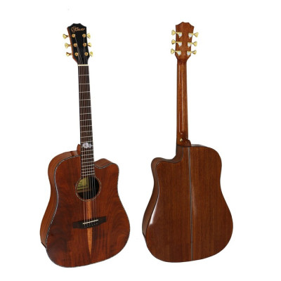 Klever KD-714 Гитара цельнодечная акустическая Тип корпуса: Дредноут