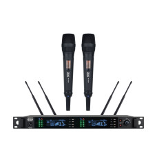 XLINE MD-968A(NEW) Радиосистема двухканальная c двумя ручными передатчиками