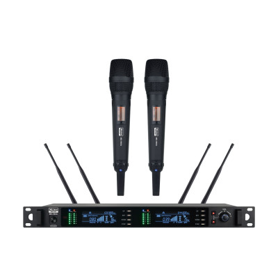 XLINE MD-968A(NEW) Радиосистема двухканальная c двумя ручными передатчиками