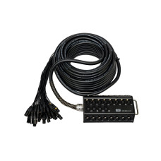 XLINE Cables RSPE MCB 24-4-30 - Аудио мультикор эластичный, с распределительной коробкой 