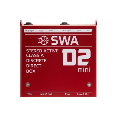 SWA D2mini - Активный DI-Box, двухканальный