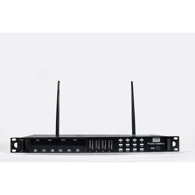 XLINE MD-CS4 Беспроводная четырёхканальная конференц-система. Частотный диапазон UHF 650- 755 МГц.