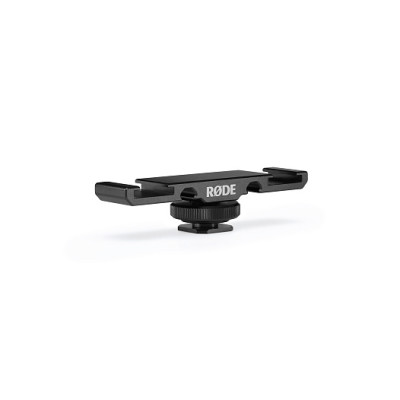 RODE DCS-1 адаптер двойной холодный "башмак" для крепления накамерных микрофонов и приёмника беспроводной системы RODE WiGo