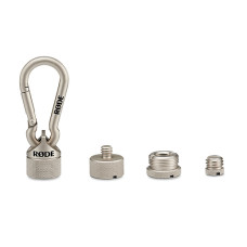 RODE Thread Adaptor Универсальный комплект переходников для установки различных устройств на любую микрофонную стойку, штангу, штатив или студийный кронштейн.