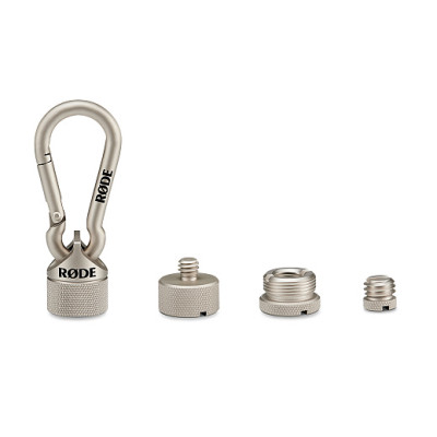 RODE Thread Adaptor Универсальный комплект переходников для установки различных устройств на любую микрофонную стойку, штангу, штатив или студийный кронштейн.