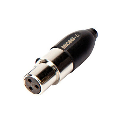 RODE MiCon-6 переходник c MiCon на L-connector поясных передатчиков AKG PT
