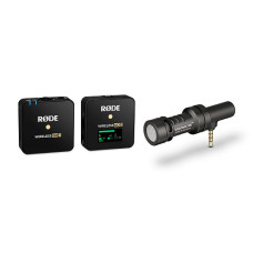 RODE Wireless GO II Single + VideoMic ME ультракомпактная двухканальная накамерная беcпроводная система.