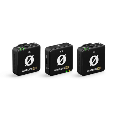 RODE Wireless ME DUAL беспроводная микрофонная система с двумя передатчиками и одним приёмником, для работы с камерами и мобильными устройствами