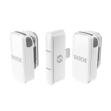 RODE Wireless Micro USB-C WHITE ультракомпактная двухканальная беcпроводная петличная система. Цвет белый