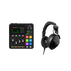 RODE комплект RODECASTER DUO, закрытые наушники NTH100