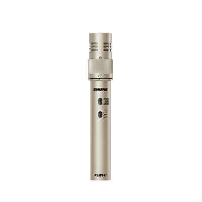 SHURE KSM141/SL Инструментальный микрофон с двумя диаграммами направленности кардиоидной и всенаправленной