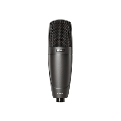 SHURE KSM32/CG Вокально-инструментальный конденсаторный микрофон кардиоидный, чёрный