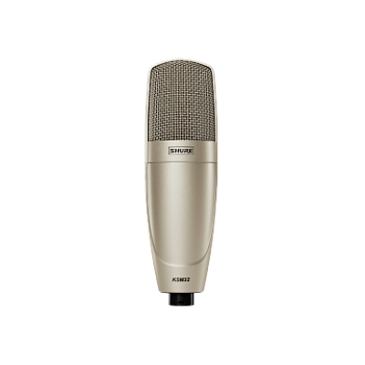 SHURE KSM32/SL Вокально-инструментальный конденсаторный микрофон кардиоидный, шампань