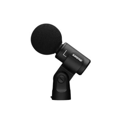 SHURE MV88+STEREO-USB Цифровой стереофонический конденсаторный микрофон, капсюли (кардиоидный и двунаправленный)